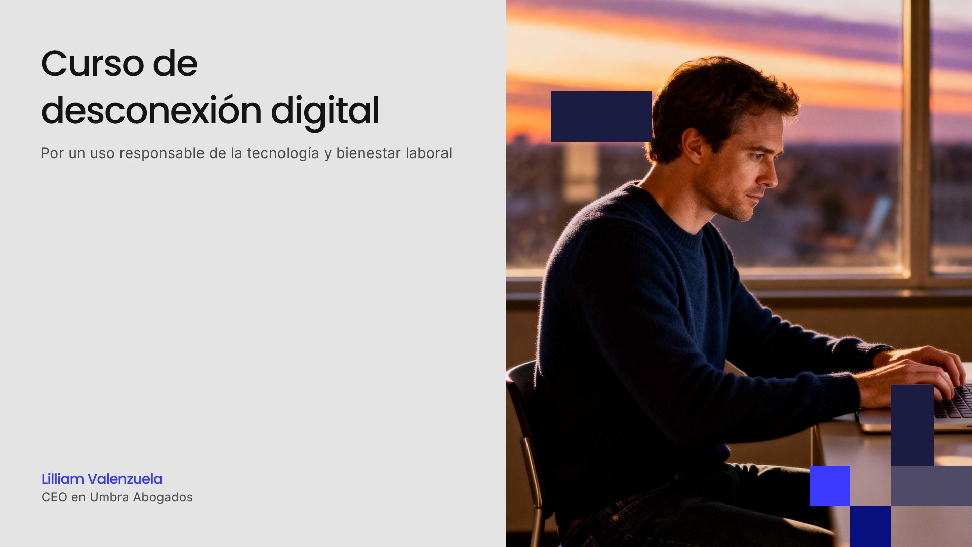 Curso de​ desconexión digital